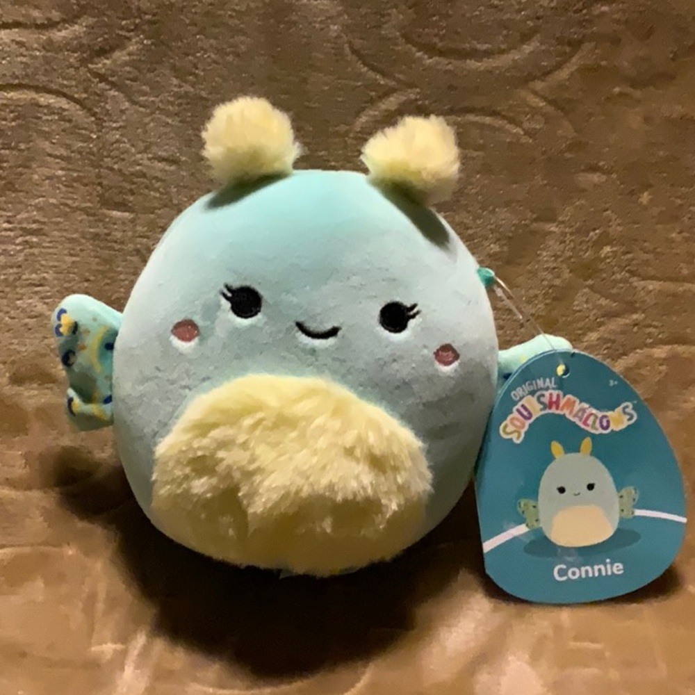 Connie The Moth 5” Squishmallows NWT